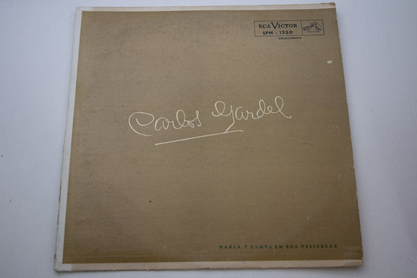 Carlos Gardel – Carlos Gardel Habla Y Canta En Sus Películas, Vinyl, LP, Compilation
