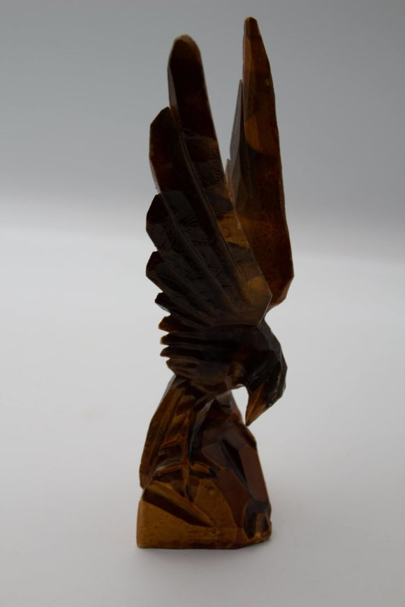 פסל וינטג' של עיט מגולף מעץ, פריט מרשים ויפיפייה - Gallery Hemli - גלריה המלי