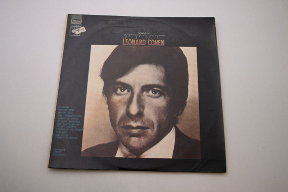 Leonard Cohen – Songs Of Leonard Cohen, 	 Vinyl, LP, Album, Stereo 1968