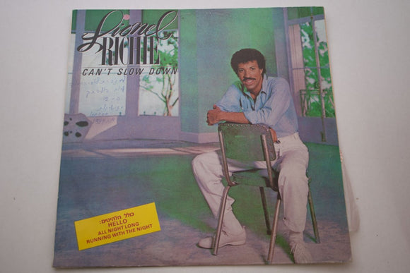 Lionel Richie – Can't Slow Down, Vinyl, LP, Album, Stereo, Gatefold, 1983