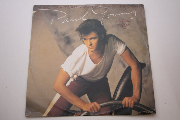 Paul Young – I'm Gonna Tear Your Playhouse Down (Special Extended Mix), Vinyl, 12