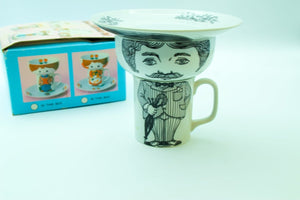 סט פורצלן יפני מדליק לילדים לקפה / תה וארוחת בוקר - Gallery Hemli - גלריה המלי