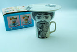 סט פורצלן יפני מדליק לילדים לקפה / תה וארוחת בוקר - Gallery Hemli - גלריה המלי